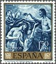 Spain 1961 El Greco 1,50 Ptas Blue Edifil 1335. España 1961 1335. Uploaded by susofe